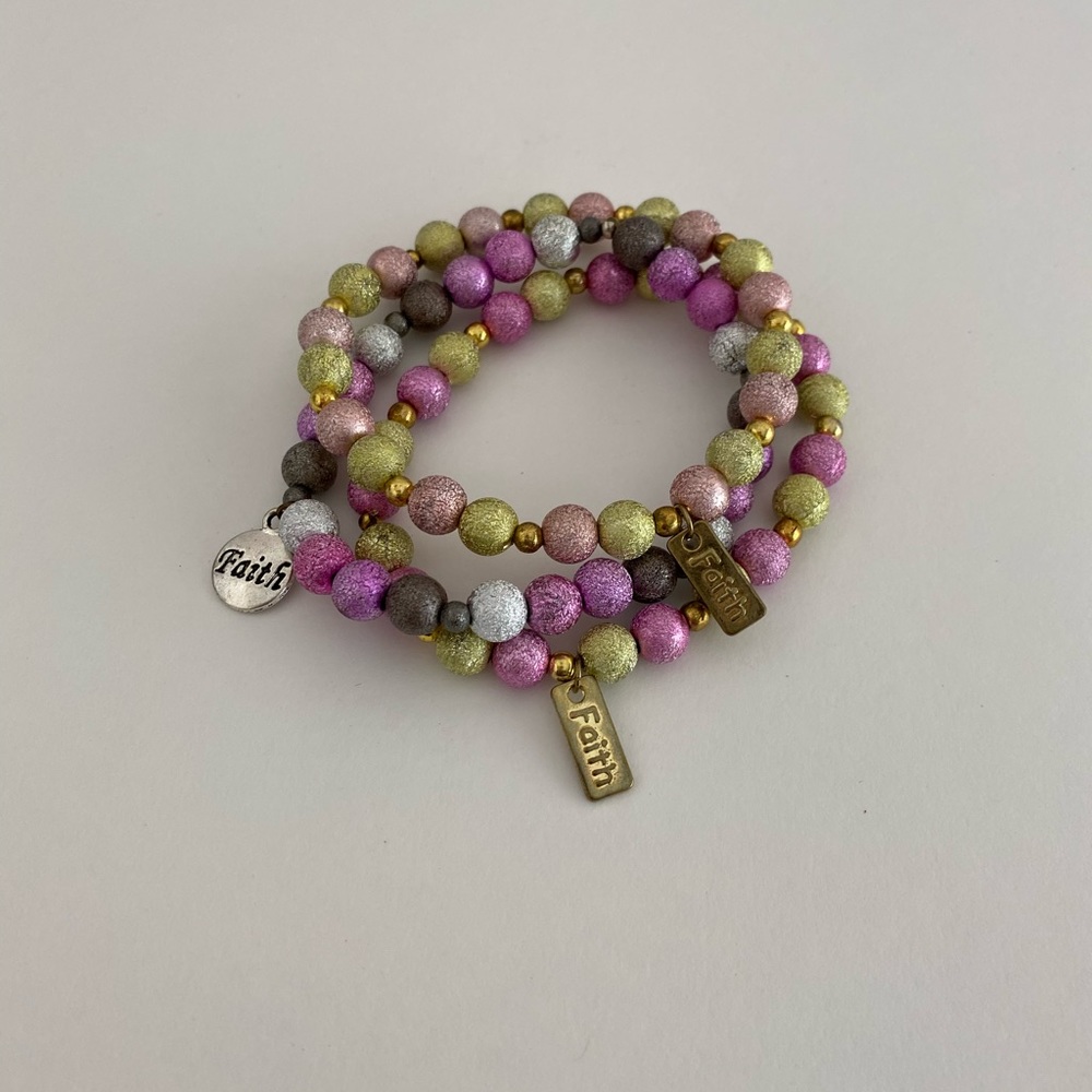 Bible Verse Bracelet, Faith Bracelet, Spiritual - Picture 3 of 8